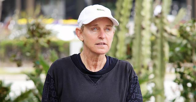 ellen degeneres sad crying photos kelly clarkson toxic workplace scandal r