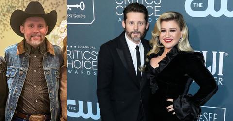 Photo of Brandon Blackstock and Kelly Clarkson