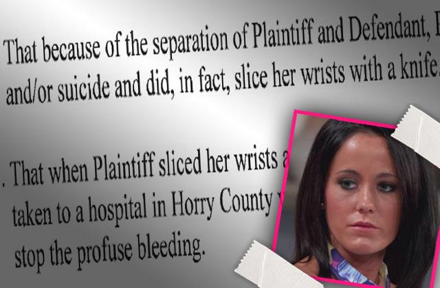 Jenelle Evans Suicide Attempt