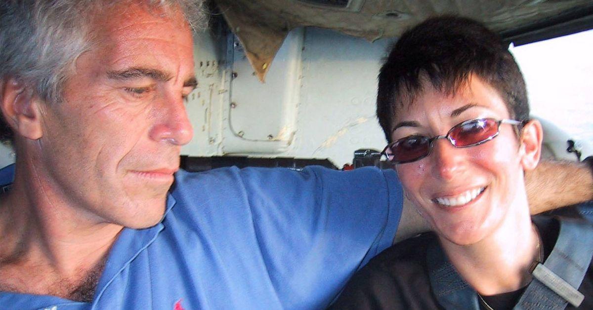 Photo of Jeffrey Epstein and Ghislaine Maxwell