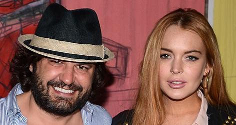//lindsay lohan domingo zapata