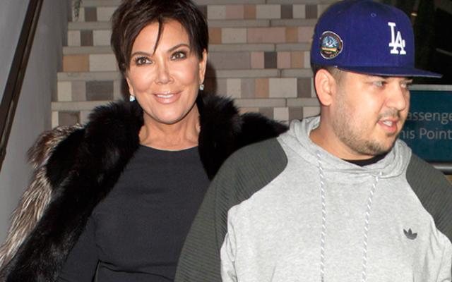 Rob Kardashian Birthday Party Kris Jenner