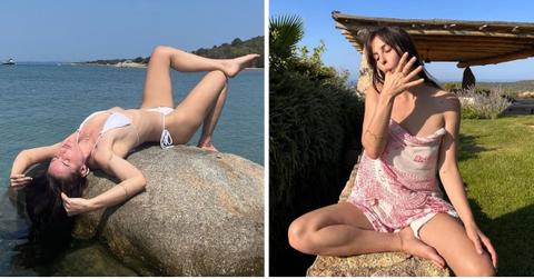 Split photos of Scout Willis