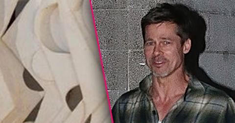 Brad Pitt Skinny Exhausted All Night Studio