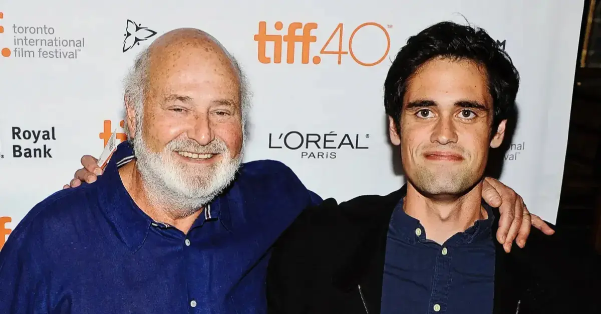 Photo of Rob and Nick Reiner