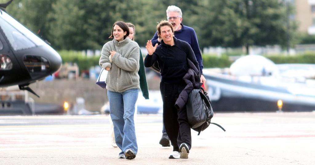 Tom Cruise Cruise Splurges On Chopper Rides For Actress Victoria Canal