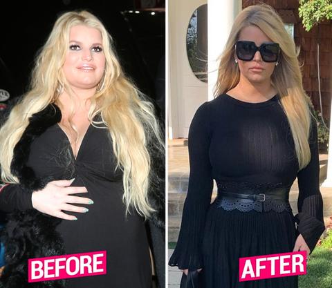Jessica Simpson Celeb Weight Loss 2019