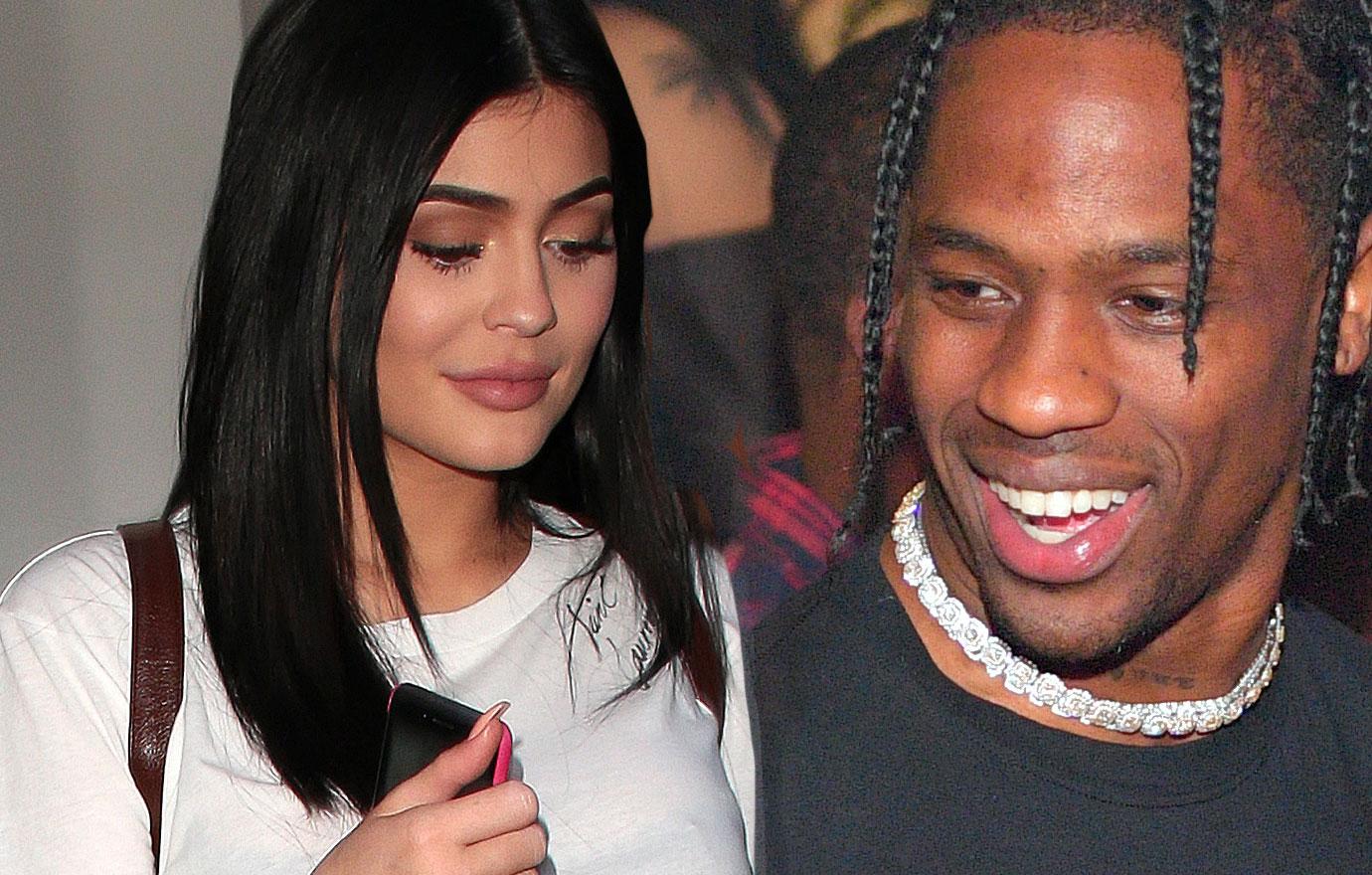 Travis Scott Jokes Kylie Jenner Make Up Tester