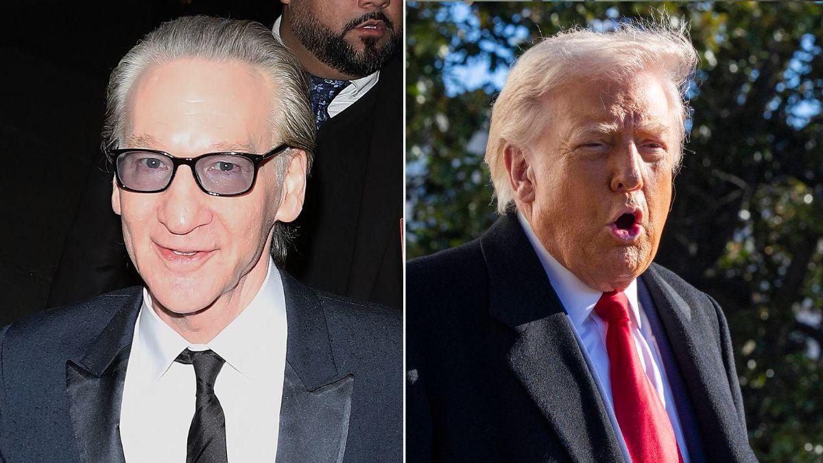 Photo of Bill Maher and Donald Trump