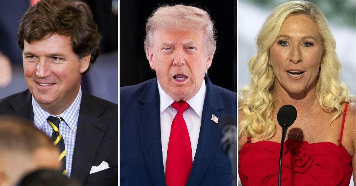 Donald Trump's Ex-Allies Tucker Carlson and Marjorie Taylor Greene Join Forces to Launch New Political Party After Claiming Prez 'Betrayed Us All'