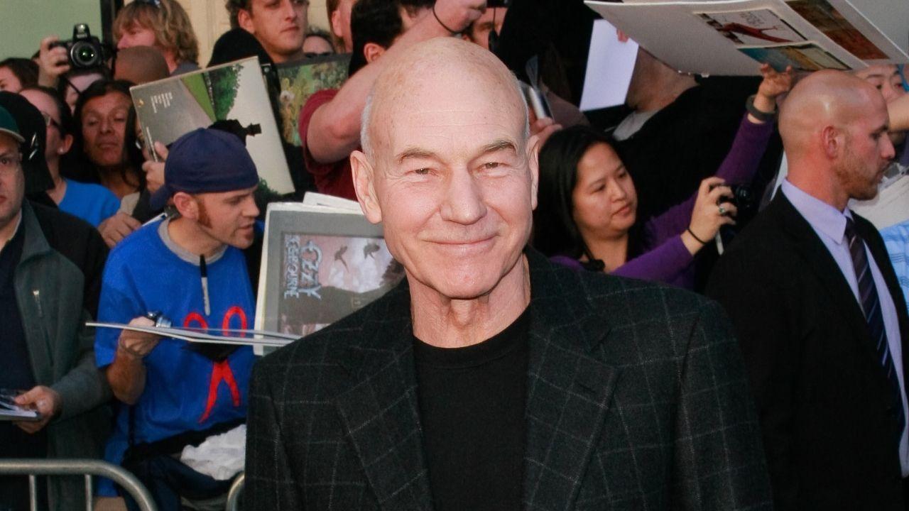 Image of Patrick Stewart said the best advice he ever received was to never play it safe.