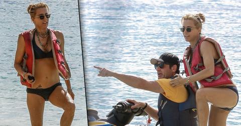 David duchovny ex wife tea Leoni bikini body