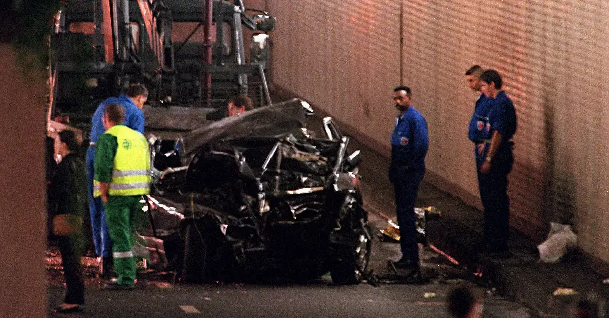 princess diana crash tunnel car