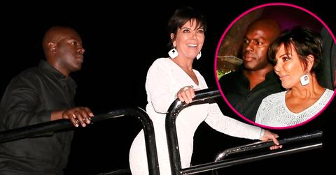 Kris Jenner Corey Gamble Back Together Dinner