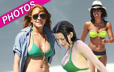 //green bikinis rameyinfspl post