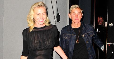 Photo of Portia de Rossi and Ellen DeGeneres