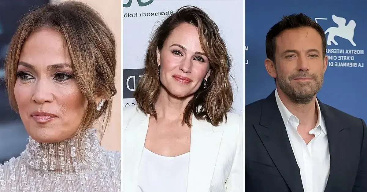 composite image of J.Lo, Jennifer Garner, Ben Affleck