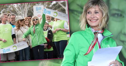 Olivia Newton-John Attends Wellness Walk New Cancer Battle
