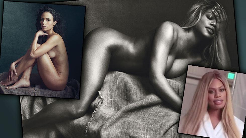 Laverne Cox​ Nude Allure Magazine