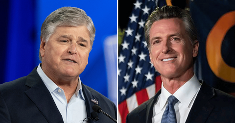 sean hannity gavin newsom