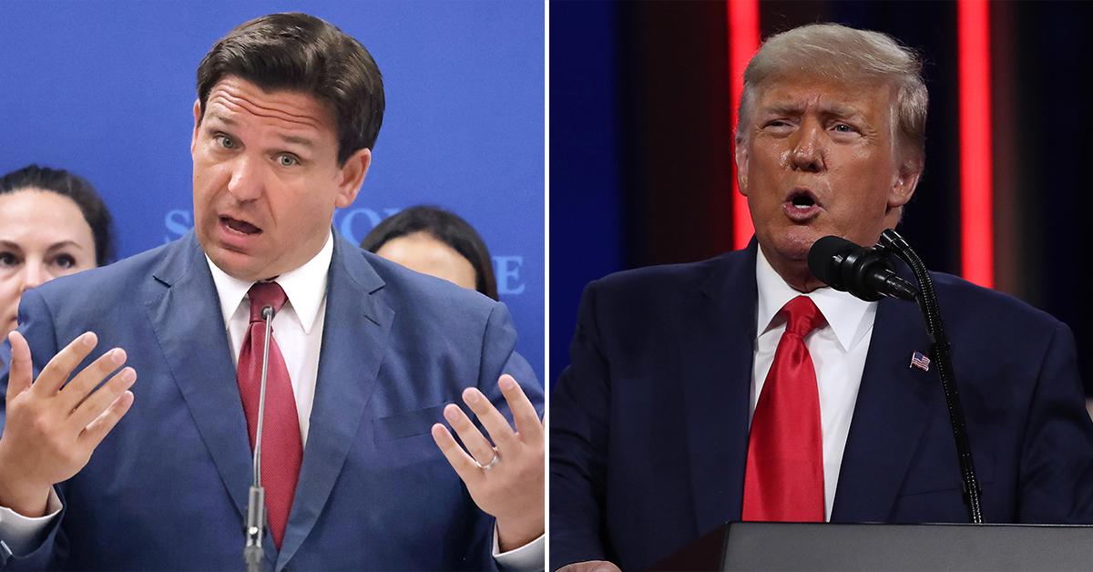 ron desantis donald trump pp