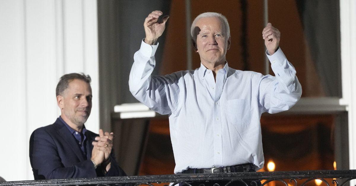 Joe Biden Invites Hunter To Watch Fireworks From WH Despite Scandals