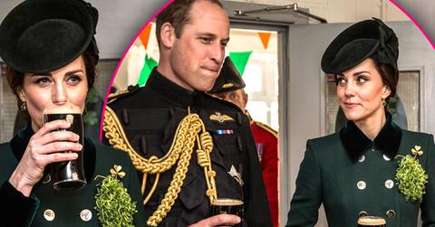 Kate Middleton Prince Williams Ski Trip Fighting St. Patricks Day