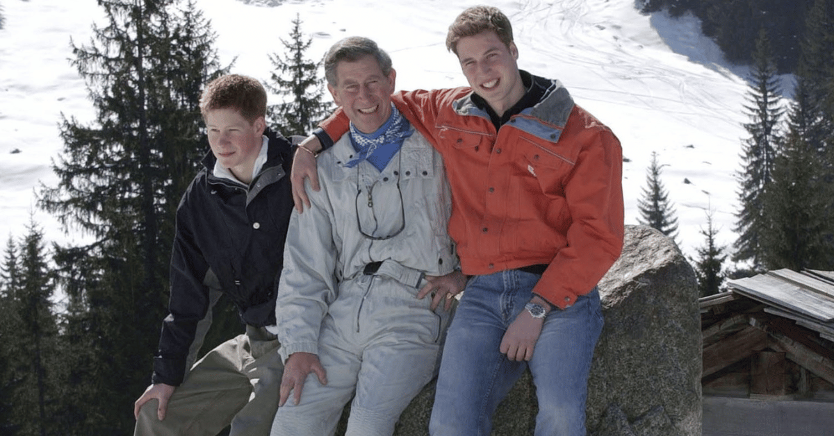 Photo of Prince Harry, King Charles and Prince William