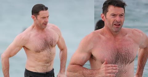 Hugh Jackman Bondi Beach Australia