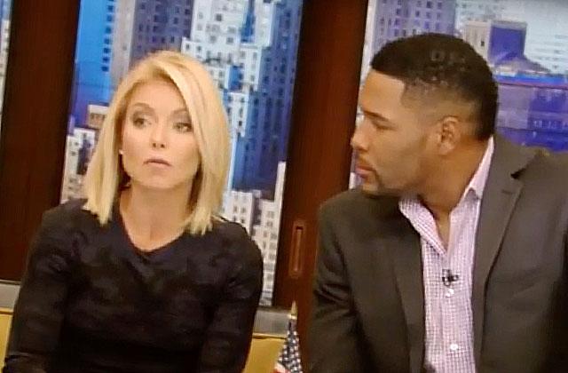 Michael Strahan Leaves Live Kelly Reaction Behind Scenes