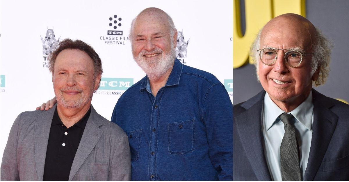 picture of Rob Reiner, Billy Crystal and Larry David