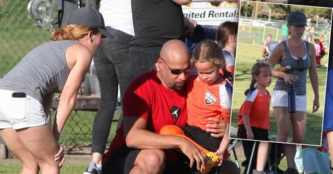Kendra Wilkinson And Hank Baskett Reunite At Daughter Alijah's First Soccer Game One Month After Finalizing Nasty Divorce