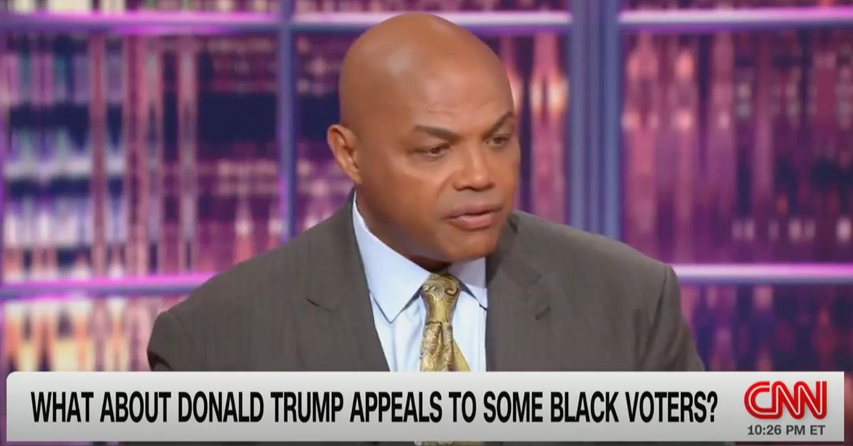 joe biden democrats only care about black people every four years charles barkley claims king charles gayle king backlash over trump supporter remarks