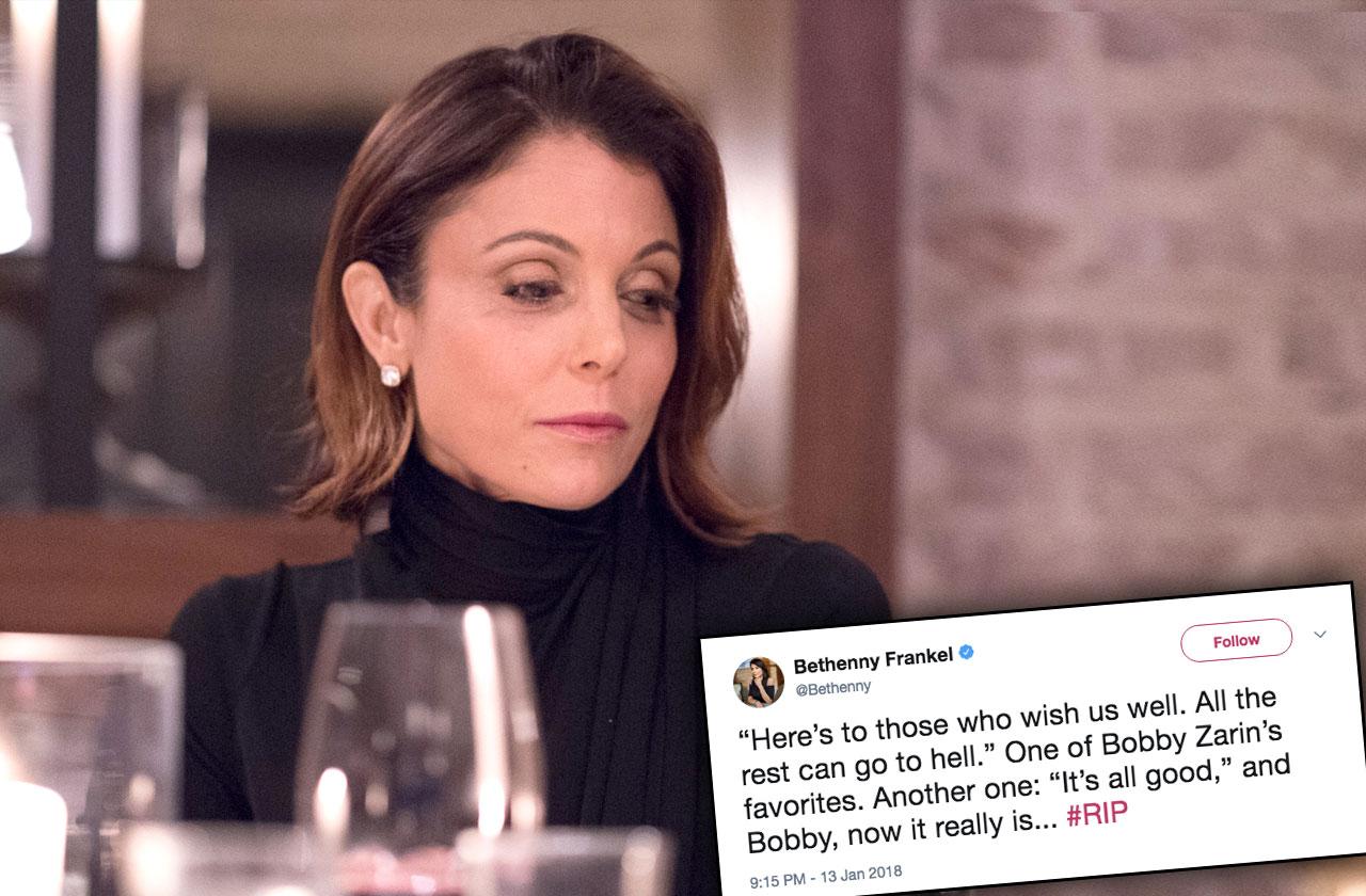 Bethenny Frankel Bobby Zarin Tribute