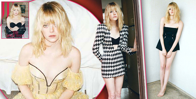 Emma Stone Strips Down for W - Scandal Sheet