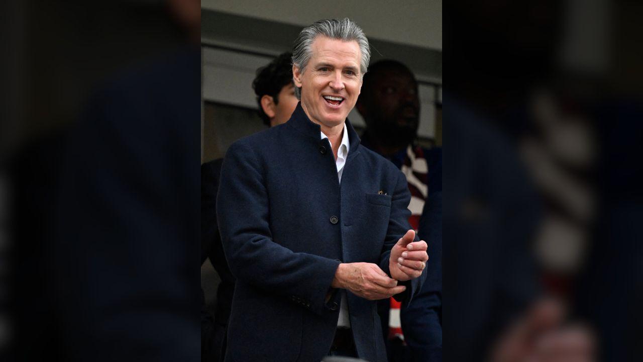 A photo of Gavin Newsom