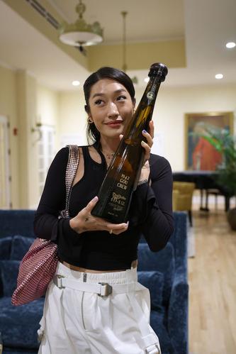 peggy gou celebrates miami art week at palm tree crews exclusive palm tree basel vip party hosted in collaboration with tequila don julio on december th