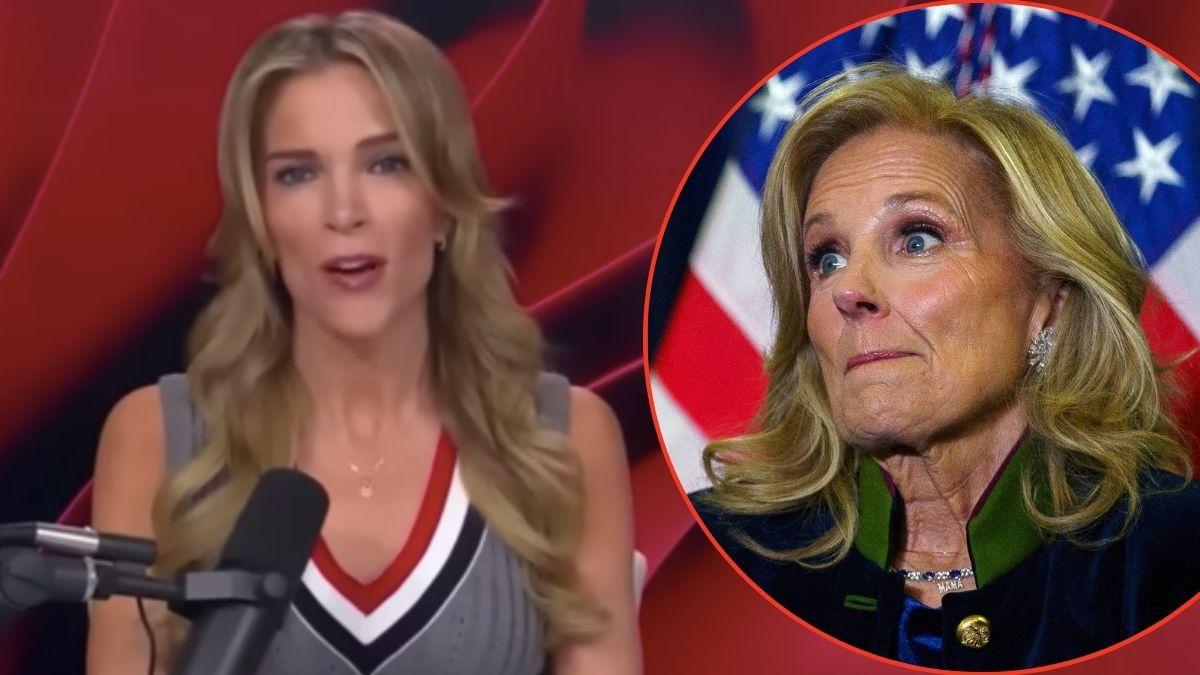 picture of Megyn Kelly and Jill Biden