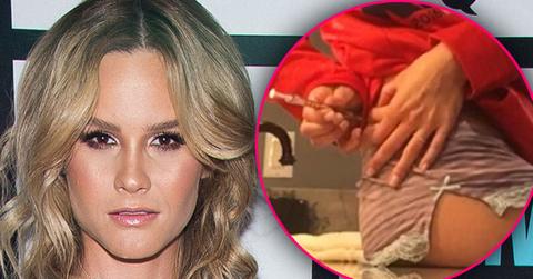 meghan king edmonds pregnant ivf instagram pic rhoc marriage trouble