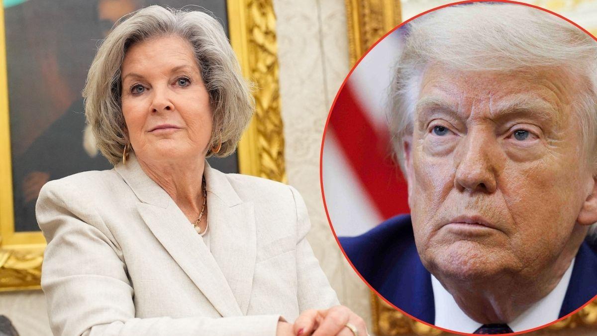 Photo of Donald Trump, Susie Wiles