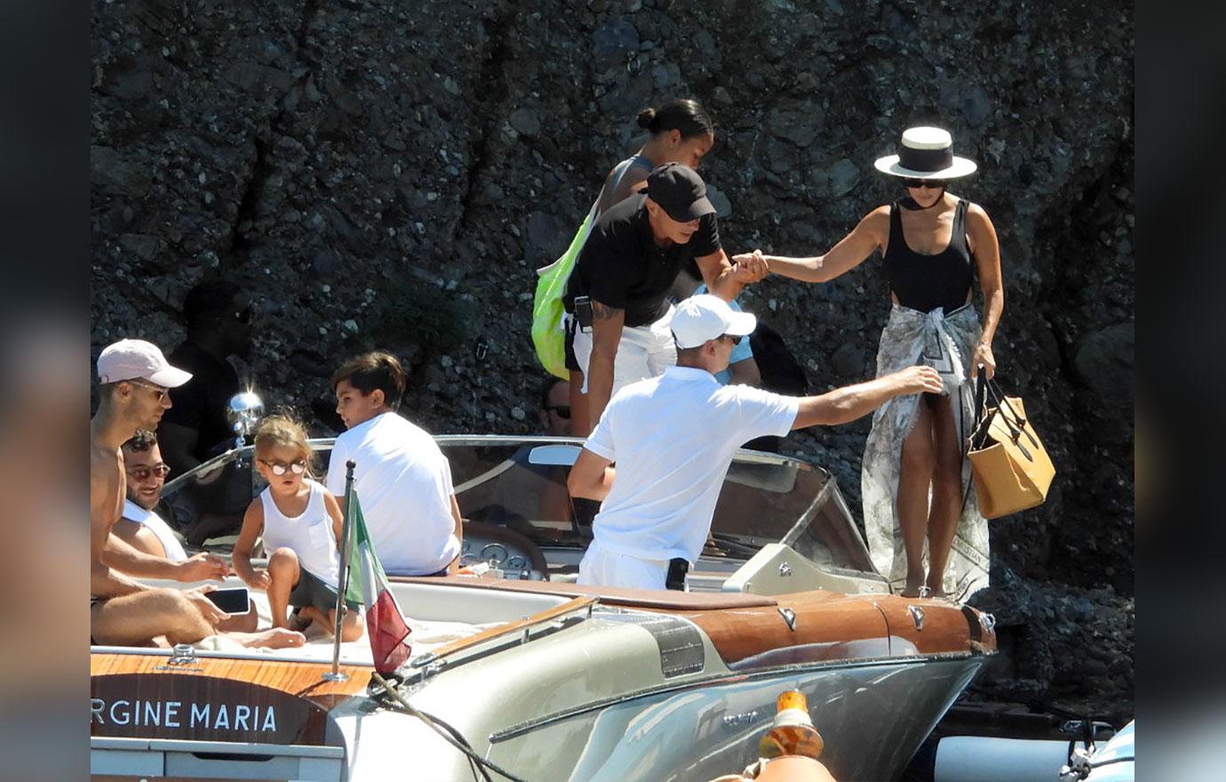 Kourtney Takes Boat Trip With Kids Amid Poosh Drama