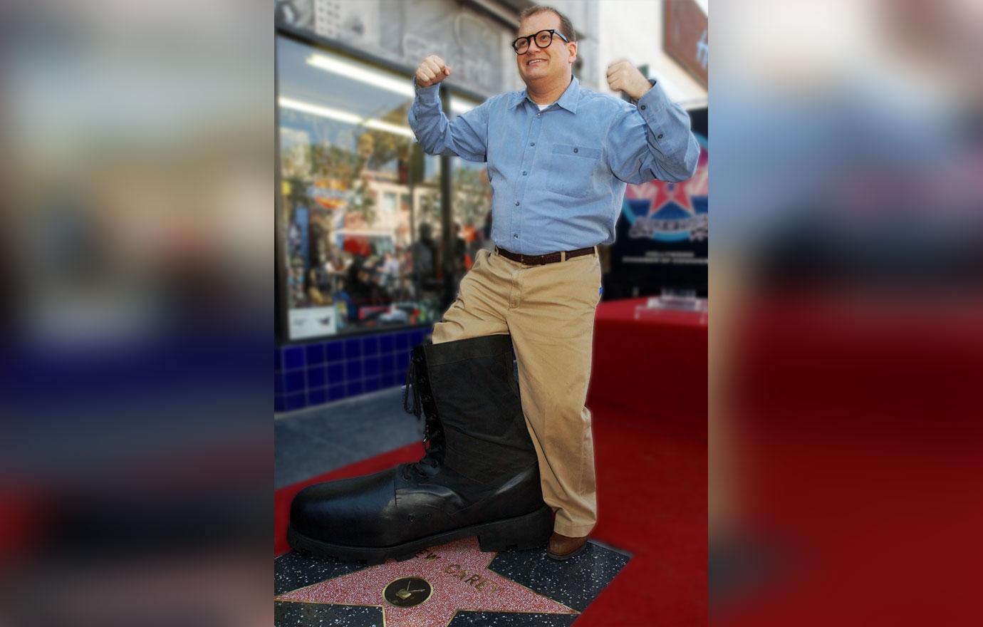 Drew Carey Standing Proud! Celebrity Veterans Honored For Their Military Service