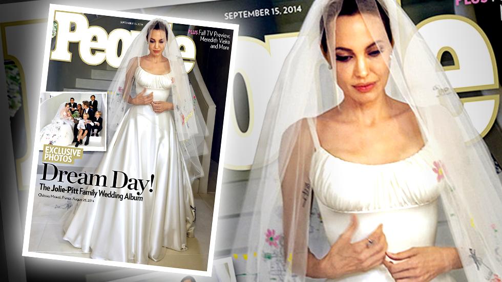The Big Reveal Brad Pitt And Angelina Jolie Release Intimate Wedding