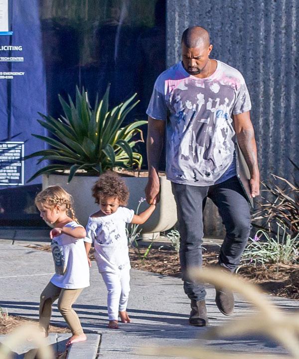 Kanye West North Penelope Photos