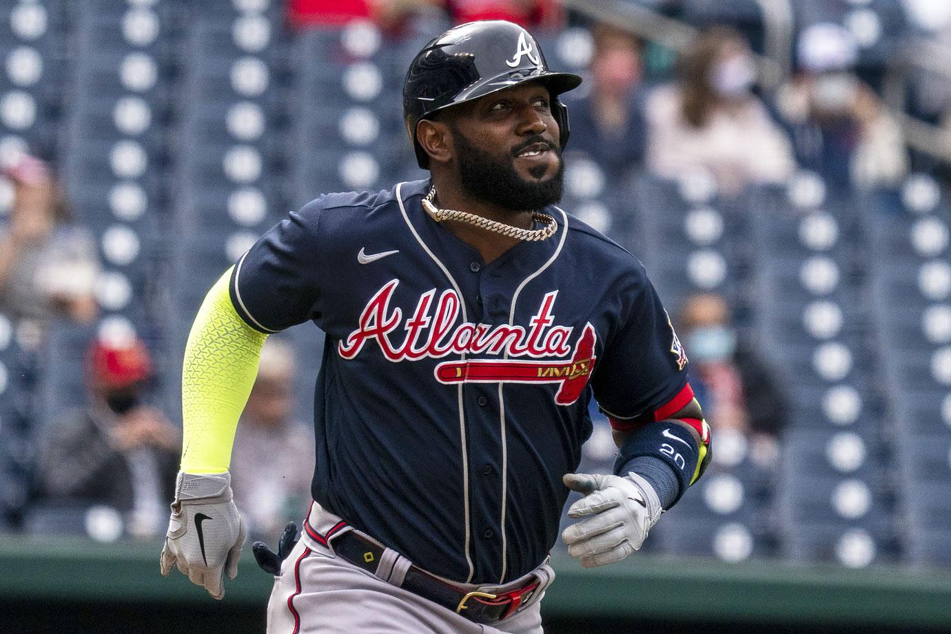 Bodycam footage shows Braves slugger Marcell Ozuna strangling his