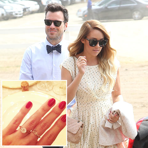 Lauren conrad engagement deals ring