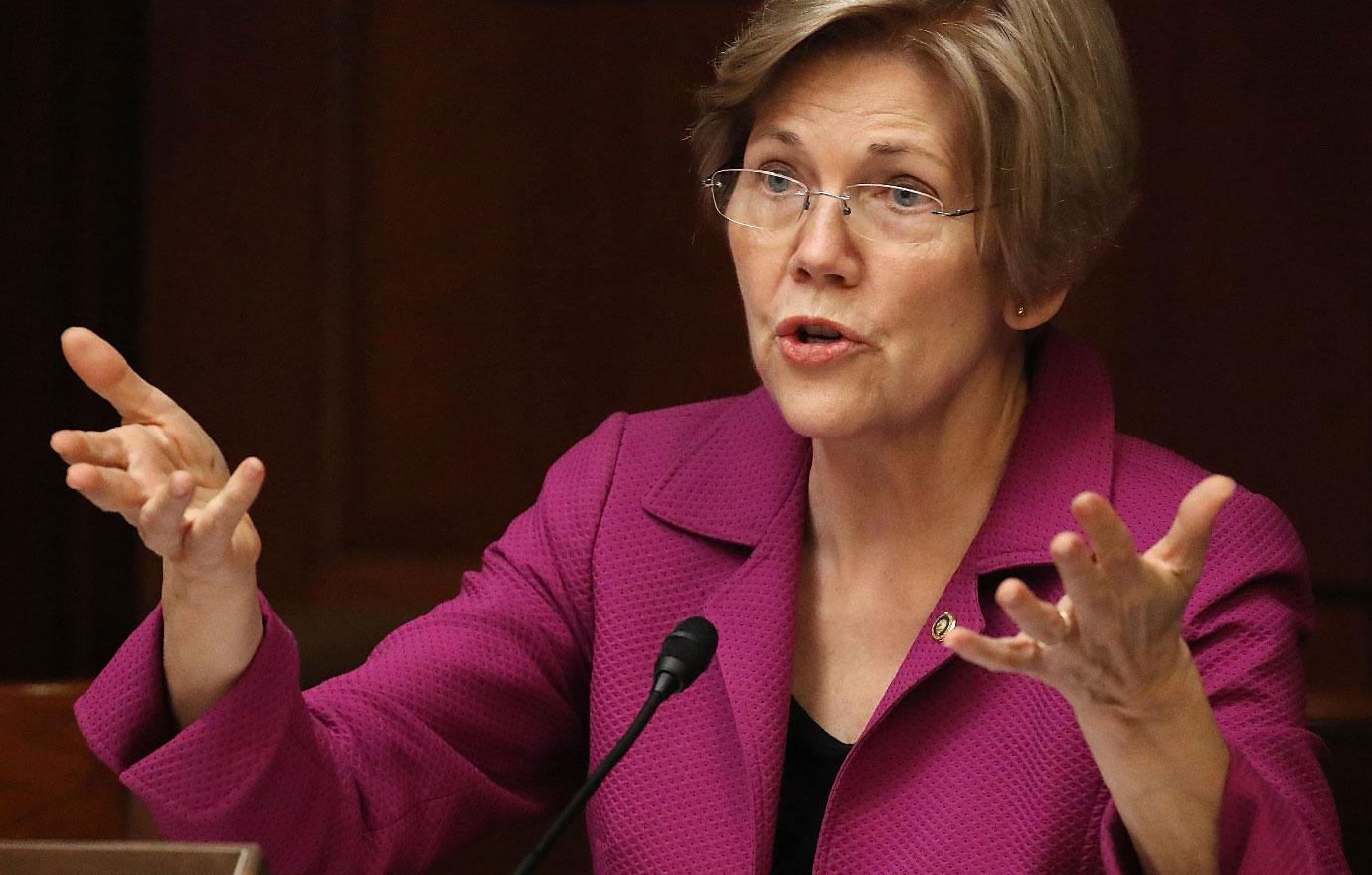 //watch elizabeth warren confronted on camera trying to prove shes not in one percent pp