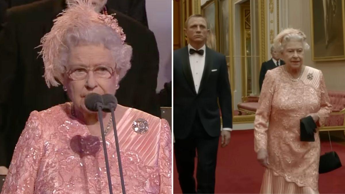 Photo of Queen Elizabeth, Daniel Craig