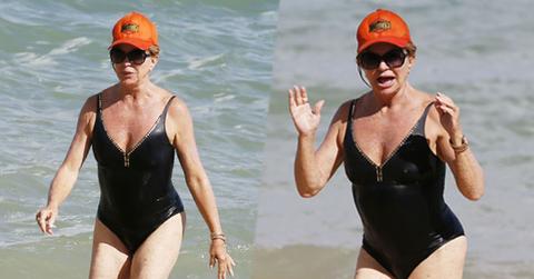 goldie hawn bathing suit