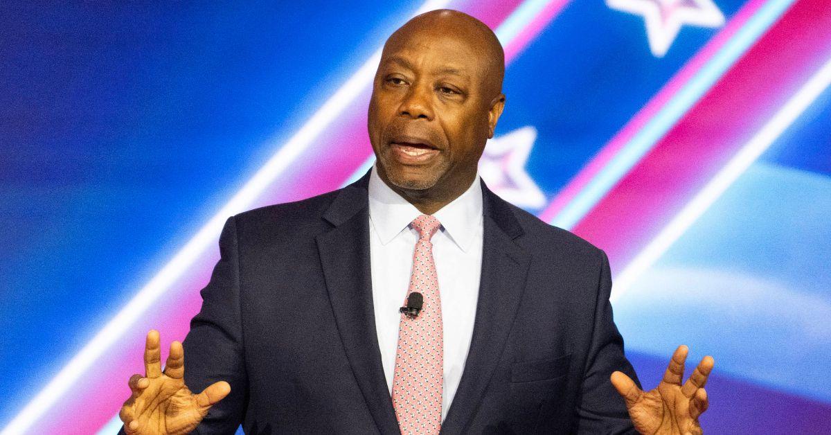 gop senator tim scott ridiculed claiming dates lovely christian girl jpg